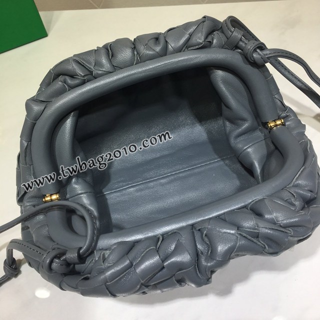 Bottega veneta高端女包 98061 寶緹嘉升級版小號編織雲朵包 BV經典款純手工編織羔羊皮女包  gxz1257